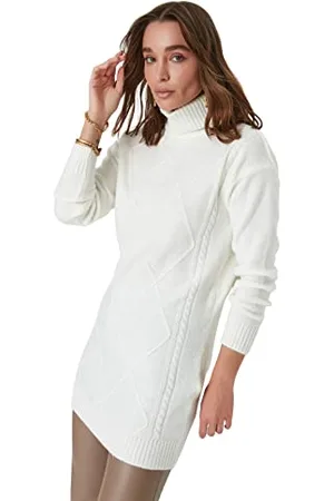 Trendyol Women Mini Pullover Dress Regular Knitwear Dress