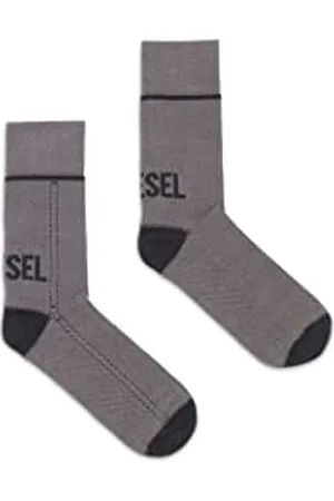 Diesel _SKM-RAY CALZINO_SOCKS_Black_S