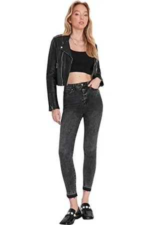 Trendyol Women High Waist Skinny fit Skinny Jeans