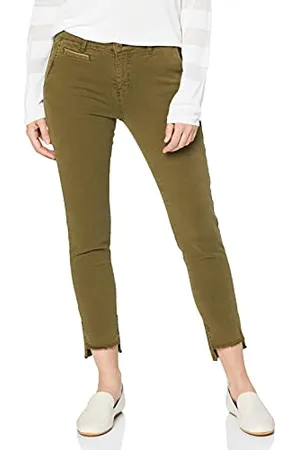 Yargıcı Womens Straight Leg Straight Jeans - Green - W32/L31