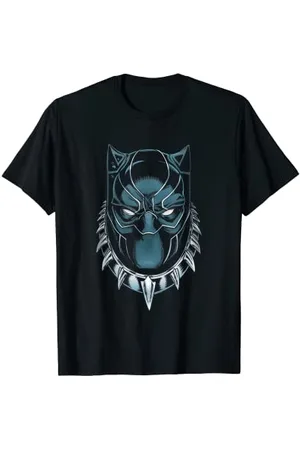 Marvel Panther Mask with Claw Necklace T-Shirt