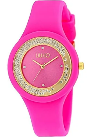 Liu Jo Women Analog Quartz Watch with Silicone Strap TLJ1424