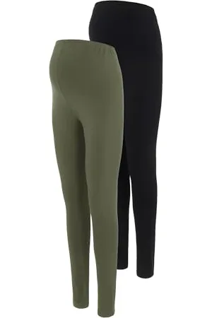 Mama;licious Womens Mlemma Leggings 2 Pack XS
