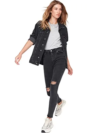 Trendyol Jeans - Black - Skinny