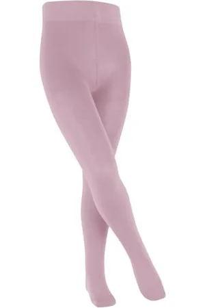Falke Unisex Kids Family K Ti Sustainable Cotton Plain 1 Pair Tights, , 12-2.5