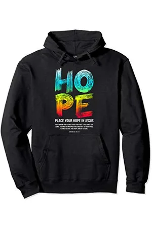 Faith Christian group gift idea Place your Hope in Jesus Christ Pullover Hoodie