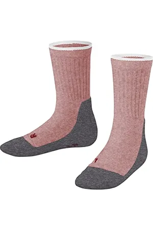 Falke Unisex Kids Active Everyday K So Functional Yarn Thin Breathable Plain 1 Pair Socks, , 3-5