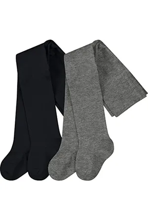 Falke Unisex Baby Family Multipack B Ti Cotton Plain 2 Pairs Tights, , 0-1 month