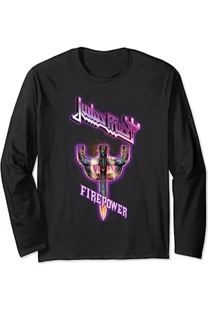 Judas Priest – Firepower Emblem Long Sleeve T-Shirt