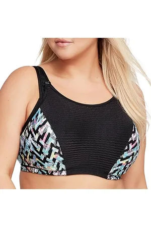 Glamorise Full Figure Plus Size Custom Control Wonderwire Sports Bra Underwire #9167
