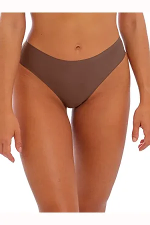 Fantasie Smoothease Invisible Stretch Thong Brown One Size