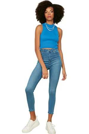 Trendyol Women Basics High Waist Skinny fit Skinny Jeans