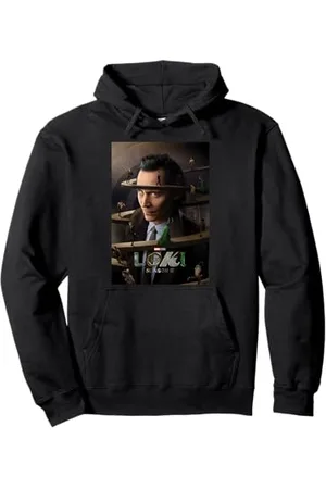 Marvel Studios Loki Season 2 TVA Spiral Ramp Run Poster Pullover Hoodie