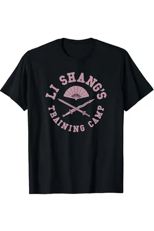 Disney Mulan Li Shangs Training Camp Sword Logo T-Shirt