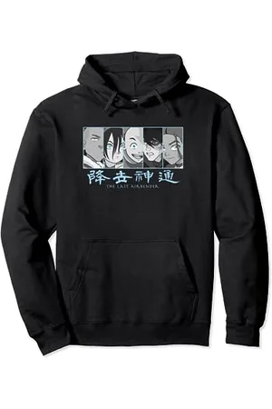 Avatar: The Last Airbender Team Avatar Vintage Face Panels Pullover Hoodie