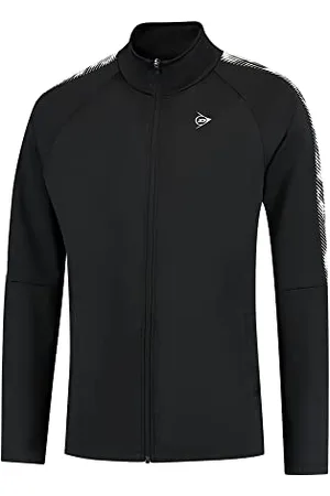 Dunlop Mens Practice Tracksuit Jacket Tennis Shirt, , XL