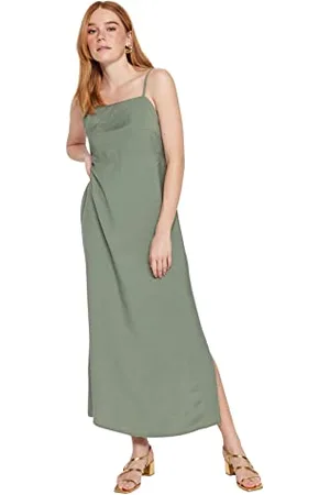 Trendyol Women Shift Regular fit Woven Dress, ,34