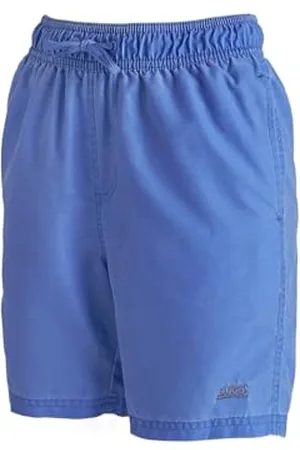 Zoggs Junior Boys Ecodura (Enzyme Washed Short) Mosman Washed 15" Shorts, L, Age 12 to 13 Years Navy