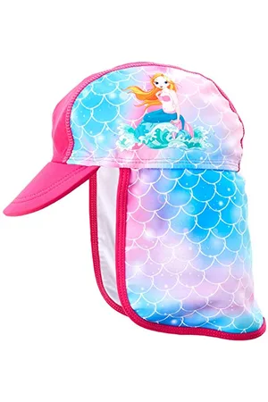 Playshoes Girls UV protection hat 461268, 18 - Pink, 49