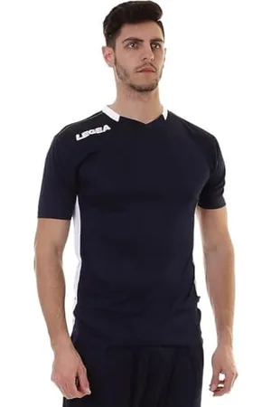 Legea Lea srl Monaco Jersey T-Shirt, True Blue/Vintage White, S