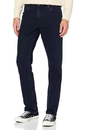 Wrangler Mens Red Kabel Straight Jeans, , 40W / 32L UK