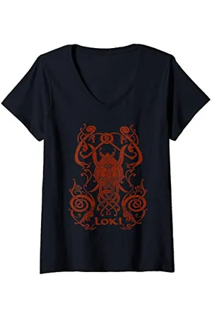 Viking Womens Loki V-Neck T-Shirt