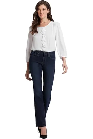NYDJ Misses Womens Barbara Boot-Cut Jeans, , 4