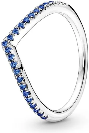 PANDORA Timeless Wish Sparkling sterling silver ring with stellar crystal, 60