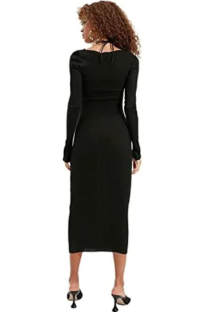 Trendyol Women Midi Bodycone Slim fit Knitwear Dress