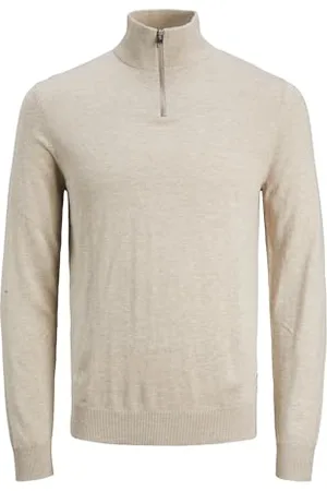 JACK & JONES Emil Knit Half Zip Knitted sweater Men - S