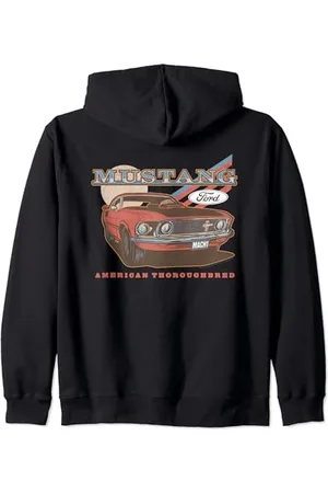 Tom Ford Red Mustang American Thoroughbred Zip Hoodie