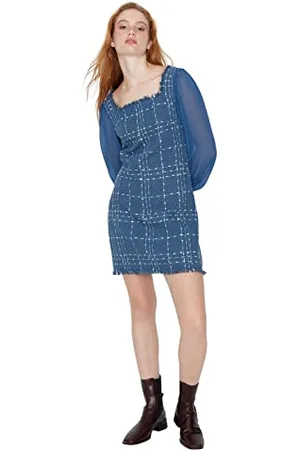 Trendyol Dress - Navy Blue - A-line
