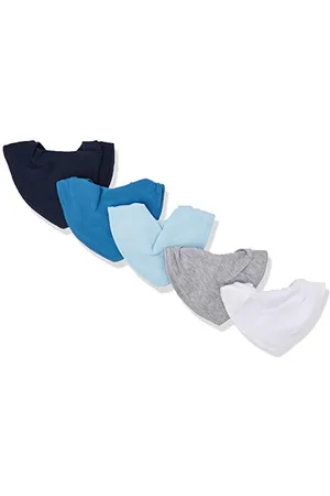 Pippi Baby Halstücher 5er Pack Lätzchen Dreieckstücher Neckerchief, , One Size