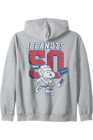 Peanuts Snoopy Hockey Zip Hoodie
