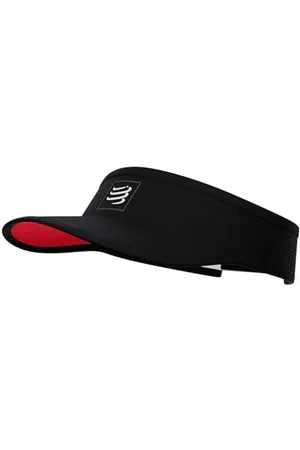 Compressport Visor, Black/Red, One Size
