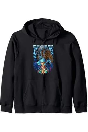 Beast In Black Moonlight Rendezvous Zip Hoodie