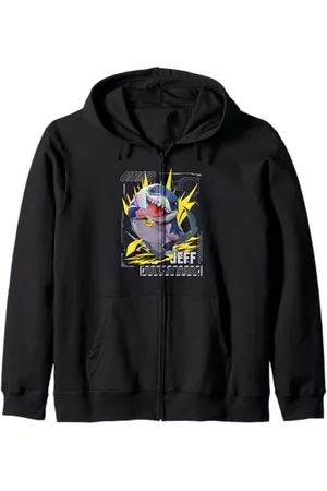 Marvel Rivals Gamerverse Super Hero PVP Jeff the Land Shark Zip Hoodie