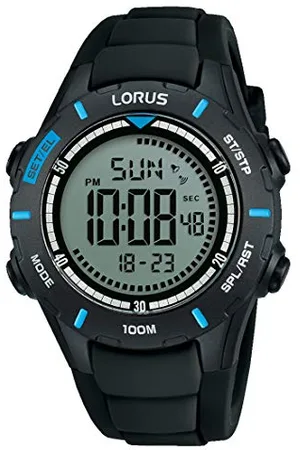 Lorus Boys Chronograph Digital Watch with Silicone Strap R2367MX9