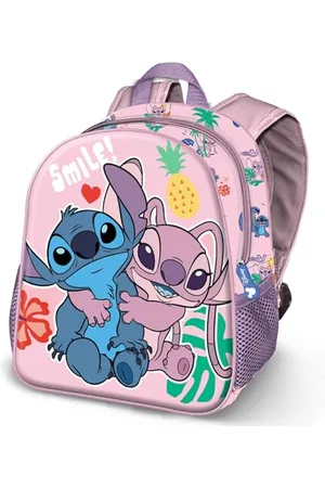Disney Lilo and Stitch Island-Small 3D Backpack, Pink, 26 x 31 cm, Capacity 8.5 L