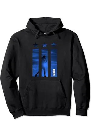 Creed Adonis 3 stars 3 bars blue Pullover Hoodie
