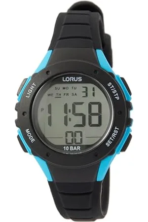 Lorus Boys Digital Quartz Watch with Silicone Strap R2359PX9