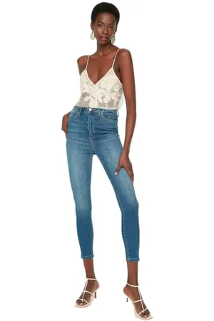 Trendyol Women High Waist Skinny fit Skinny Jeans
