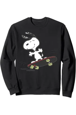 Peanuts Snoopy Skateboard Deck Epic Retro 90s Ironic Skater Sweatshirt