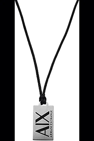 Armani Exchange Necklace for Men , L 55cm Stainless Steel Necklace, AXG0069040