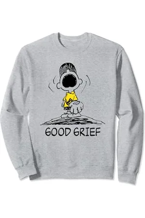 Peanuts Charlie Brown Good Grief Baseball Mound Sweatshirt