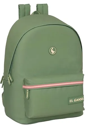 Safta EL GANSO BASICS – Backpack for Laptop 15.6 Inches and USB, Ideal for Young People of Different Ages, Recycled Fabric, Comfortable and Versatile, Quality and Resistance, 31 x 18 x 44 cm,