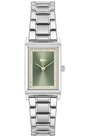 Lacoste Two Hand Quartz Movement Watch for Women CATHERINE Collection with Stainless Steel Bracelet - 2001406