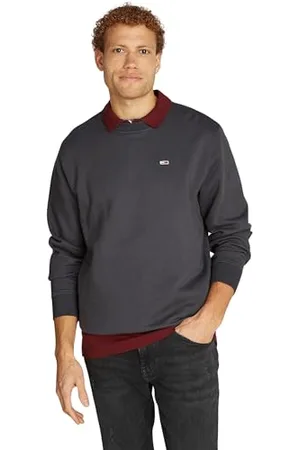 Tommy Hilfiger Mens Tjm Reg Flag Crew Dm0dm20741 Pullover Sweatshirt, , S UK