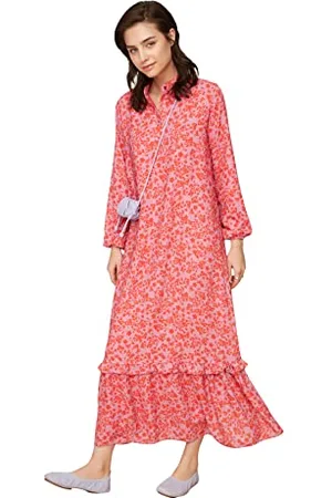Trendyol Women Modest Maxi A-line Regular Woven Modest Dresses