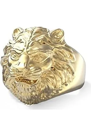 Guess Lion King Ring JUMR01307JWYG66 Brand, one size, Metal, No Gemstone